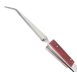 Excelta 30-S-SE 6 Inch Curved Strong Broad Tip Reverse Action Tweezer